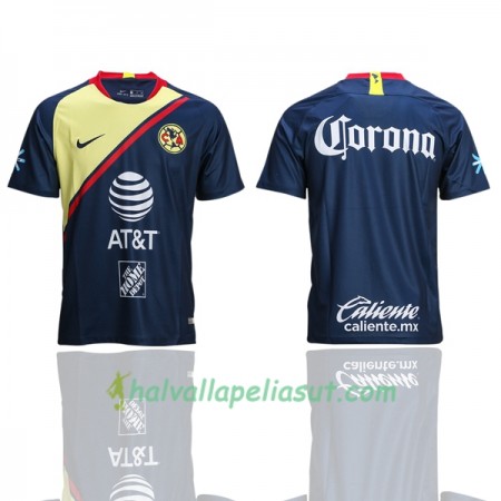 Jalkapallo Pelipaidat Club América Vieraspaita 2018-2019 Lyhythihainen
